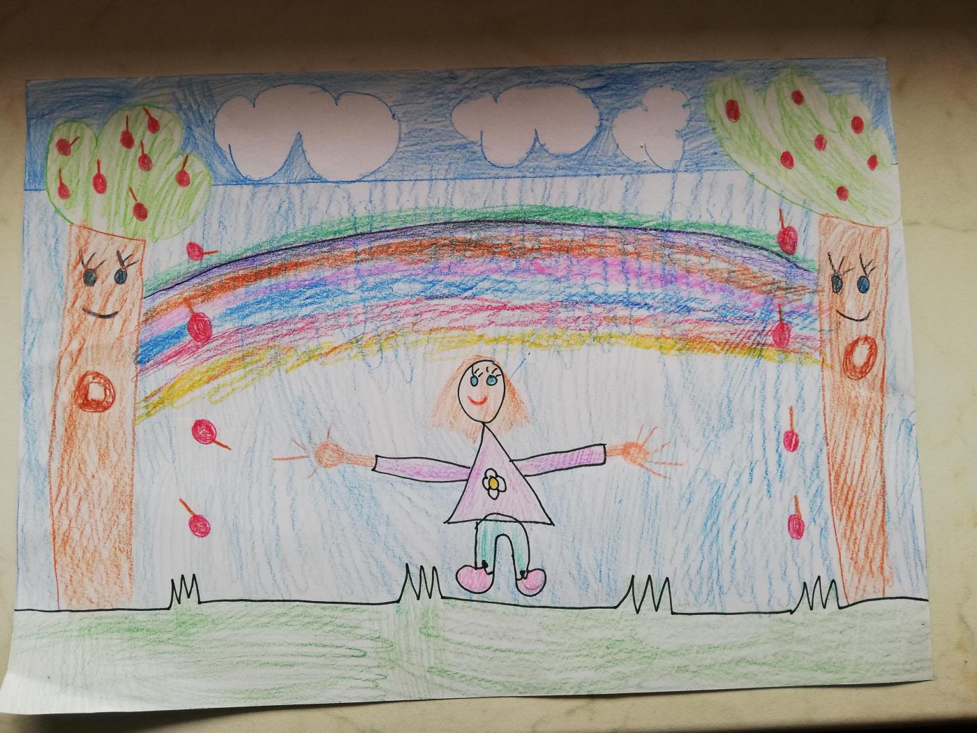 Regenbogen - alles wird gut Hoffnung